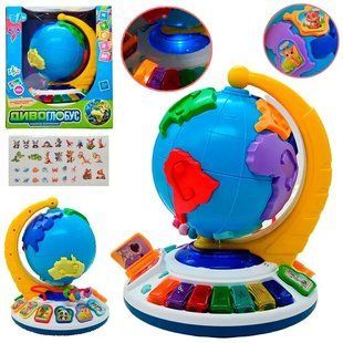Інтерактивна музична іграшка Диво-глобус WToys 62609