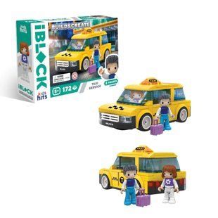 Конструктор Kids hits IBLOCK Junior Служба такси (172 дет.) KH17/001/4
