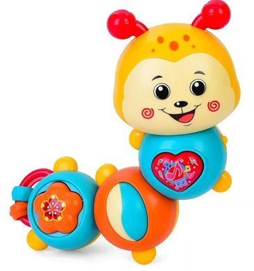 Інтерактивне брязкальце Гусениця Limo Toy HB 0045