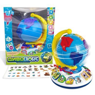 Інтерактивна музична іграшка Диво-глобус WToys 62609