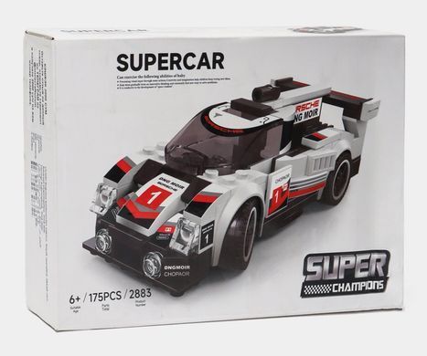 Конструктор Supercar Біле спортивне авто (спорткар, 175 дет.) 2883