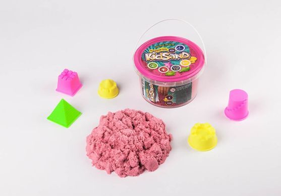 Набор креативного творчества Кинетический песок "KidSand" (в банке, 500 г) Danko Toys KS-01-02