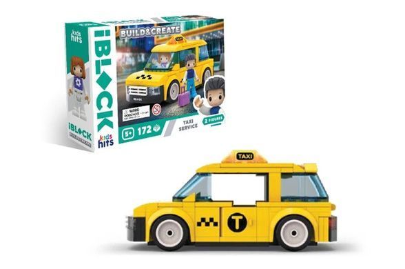 Конструктор Kids hits IBLOCK Junior Служба такси (172 дет.) KH17/001/4