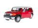 Дитяча колекційна машинка Kinsmart Toyota FJ Cruiser KT5343w машина метал інерційна відчиняються двері іграшка