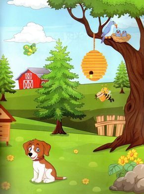 Sticker book малюкам. Весела ферма (книга з наліпками) Манго-book 9789664993057/1