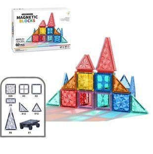 Магнитный конструктор Magnetic Blocks (60 элементов) Z029