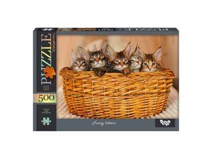 Классический пазл 500 эл. с.14 "Funny kittens" Danko Toys С500-14-09