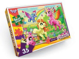 М'які пазли "Єдиноріжки" 35 елементів с.10 Danko Toys S35-10-13