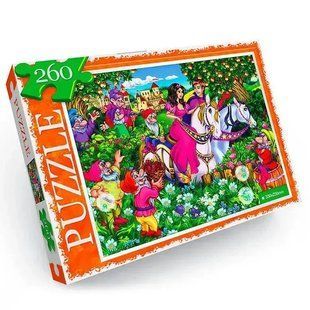 Класичний дитячий пазл "Білосніжка" 260 ел. с.13 Danko Toys C260-13-09