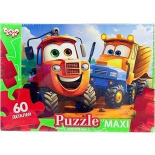 Детский пазл Макси 60 эл. с.10 "Тачки" Danko Toys Mx60-10-11