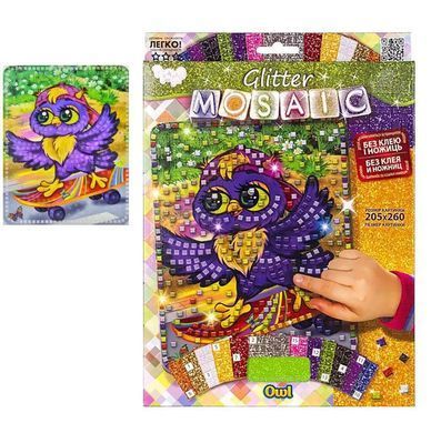 Креативна творчість Блискуча мозаїка (Glitter Mosaic) с.3 Danko Toys БМ-03-01,02,03,04,05...10