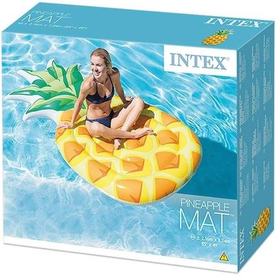 Надувний матрац Ананас Intex 58761 (216х124 см)