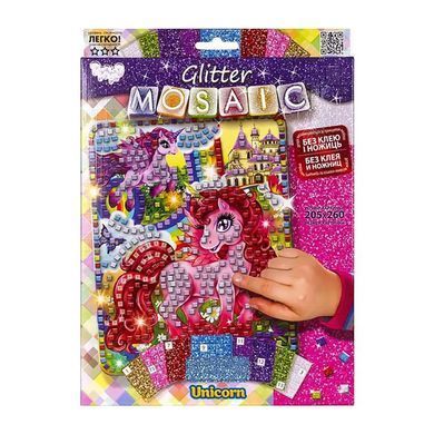 Креативна творчість Блискуча мозаїка (Glitter Mosaic) с.3 Danko Toys БМ-03-01,02,03,04,05...10