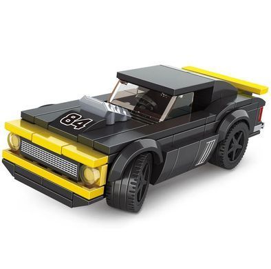 Конструктор Supercar Черное спортивное авто (спорткар, 119 дет.) 2884
