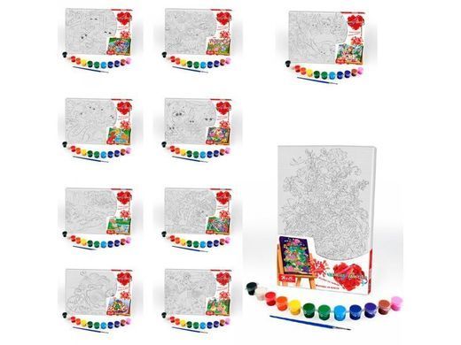 Креативна творчість Розпис на полотні Danko Toys PX-07-01...-10