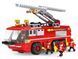 Конструктор COGO Пожежна машина Fire Engine truck 3615 Кого 424 дет фігурки спец транспорт дитячий розвиваючий