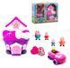 Домик Свинки (4 игровые фигурки + машинка + косметика) YM377A