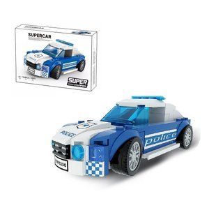 Конструктор Supercar Поліцейське авто (спорткар, 104 дет.) 2890