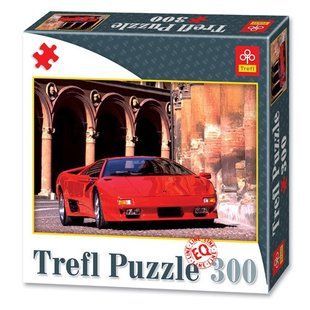 Класичний пазл TM Trefl Червоний автомобіль (300 деталей) 87006