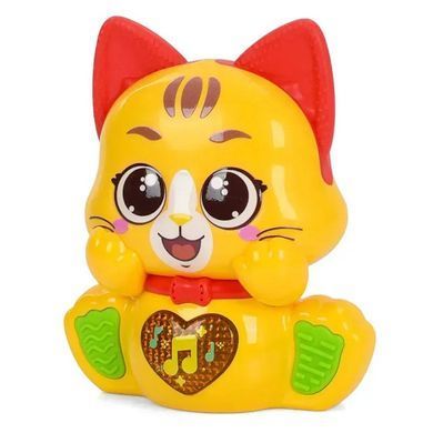 Навчальна гра Лепетунчик котик з вушками прорізувачами Limo Toy (сенсор, повтор, казки) FT 0068