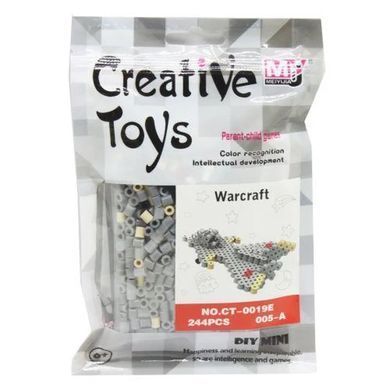 Термомозаїка тривимірна CT-0019E, Creative Toys, Військова техніка, термо мозаїка 3D, набір для творчості, іграшка
