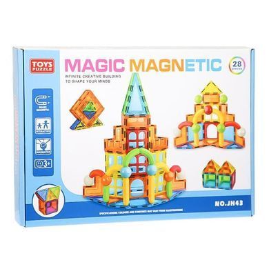 Магнітний конструктор Magic Magnetic (56 дет.) JH43B