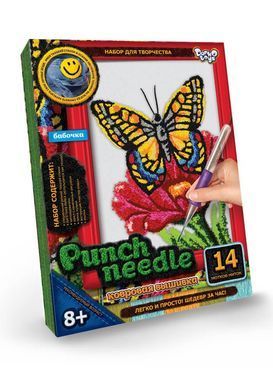 Набір творчості PUNCH NEEDLE (килимова вишивка) Danko Toys PN-01-01,02,03,04,05...10