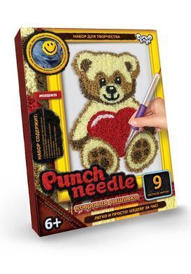 Набір творчості PUNCH NEEDLE (килимова вишивка) Danko Toys PN-01-01,02,03,04,05...10