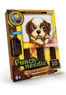Набір творчості PUNCH NEEDLE (килимова вишивка) Danko Toys PN-01-01,02,03,04,05...10