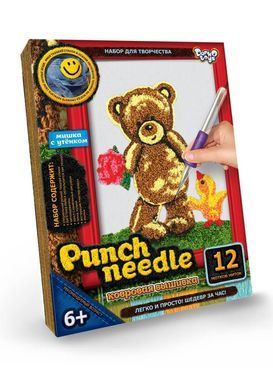 Набір творчості PUNCH NEEDLE (килимова вишивка) Danko Toys PN-01-01,02,03,04,05...10