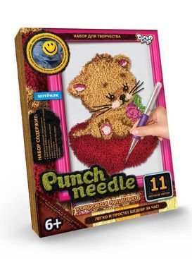 Набір творчості PUNCH NEEDLE (килимова вишивка) Danko Toys PN-01-01,02,03,04,05...10
