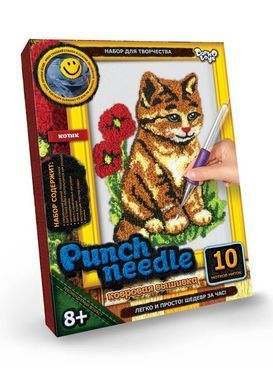 Набір творчості PUNCH NEEDLE (килимова вишивка) Danko Toys PN-01-01,02,03,04,05...10