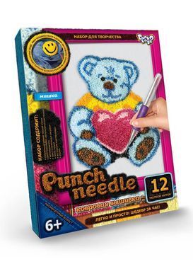 Набір творчості PUNCH NEEDLE (килимова вишивка) Danko Toys PN-01-01,02,03,04,05...10