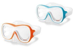 Маска пловца Intex 55978, от 8 лет, обхват головы &asymp; 50-56 см, бассейн море вода, для детей, взрослые, плавание