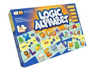 Навчальні пазли-асоціації Logic Alphabet/Логічний алфавіт Danko Toys G-LoA-01-04U