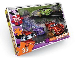 М'які пазли "Перегони" 35 елементів с.10 Danko Toys S35-10-15