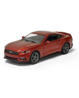 Дитяча колекційна машинка Kinsmart Ford Mustang GT KT5386w металева інерційна відчиняються двері іграшка