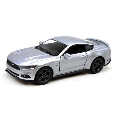 Дитяча колекційна машинка Kinsmart Ford Mustang GT KT5386w металева інерційна відчиняються двері іграшка