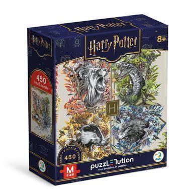 Пазл Hard-M Harry Potter. Факультеты Хогвартса Dodo (450 дет.) 200659