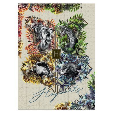 Пазл Hard-M Harry Potter. Факультеты Хогвартса Dodo (450 дет.) 200659