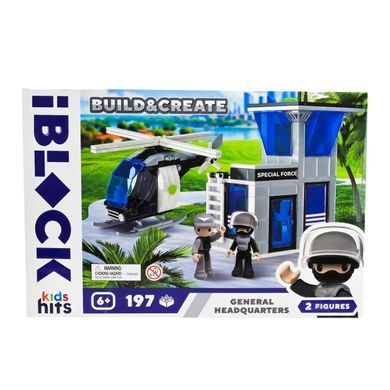 Конструктор Kids hits IBLOCK Junior Головний штаб (197 дет.) KH42/004/2