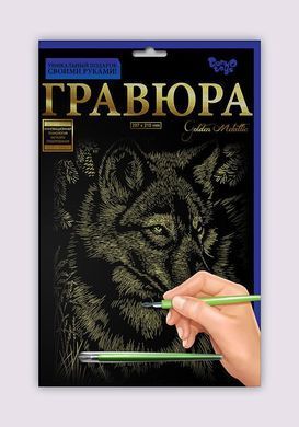 Набір для творчості Гравюра A4 Danko Toys Гра4-02-01 метал дитячий креатив для дітей