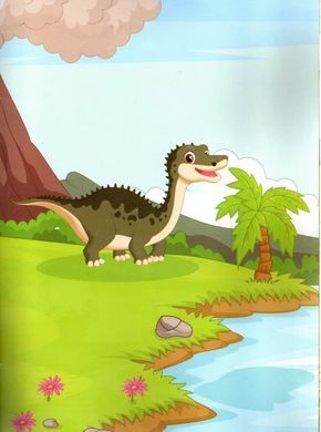 Sticker book малюкам. Світ динозаврів (книга з наліпками) Манго-book 9789664993057/4