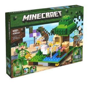 Конструктор Блоковий світ Minecraet з магнітними блоками (254 дет.) 4401