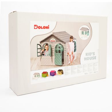 Дитячий ігровий будиночок зі шторками Doloni Toys 02550/5