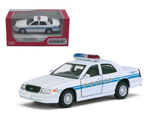 Модель легковая Kinsmart Ford Crown Victoria Police Interceptor 5'' KT5342W