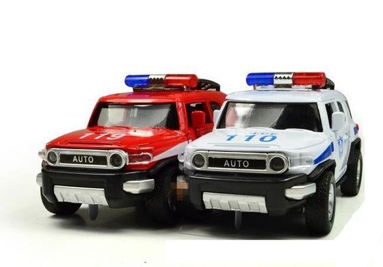 Игрушка модель Полицейская/Пожарная машинка F1101-3