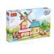 Конструктор Cogo Girls Вітряк 4576, Vacation Cottage, будинок, 658 дет., фігурки, для дівчаток, блоковий,