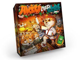 Настільна гра Akita Crazy Chef Danko Toys G-ACC-01-01 Акіта шеф японський ресторан рулетка гра для дітей