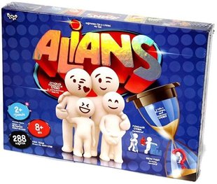 Настільна гра Alians Danko Toys G-ALN-01U Альянк хто я? 280 карток пазли розвиваюча іграшка для дітей